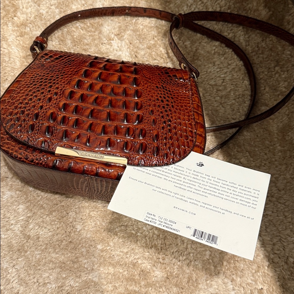 Brahmin nadine in pecan - Picture 5 of 5